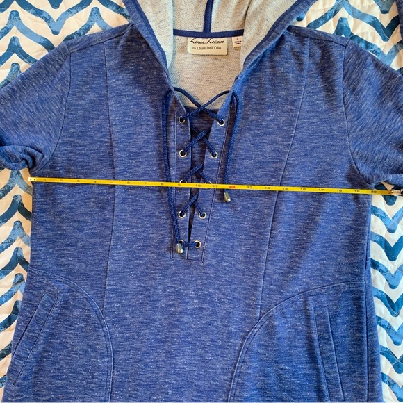 Lace up hoodie pockets sm/medium Louis Dell’Olio - Picture 8 of 13
